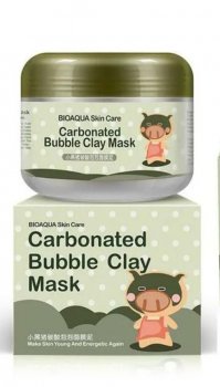 Пузырьковая маска с Глиной Carbonated Bubble Clay Mask от Bioaqua 