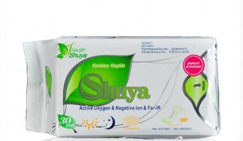 Ежедневные гигиенические прокладки Шуйя (Shuya) с активным кислородом и отрицательными ионами